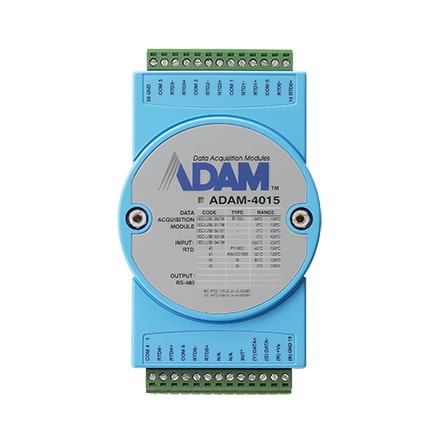 6-Channel RTD Module with Modbus